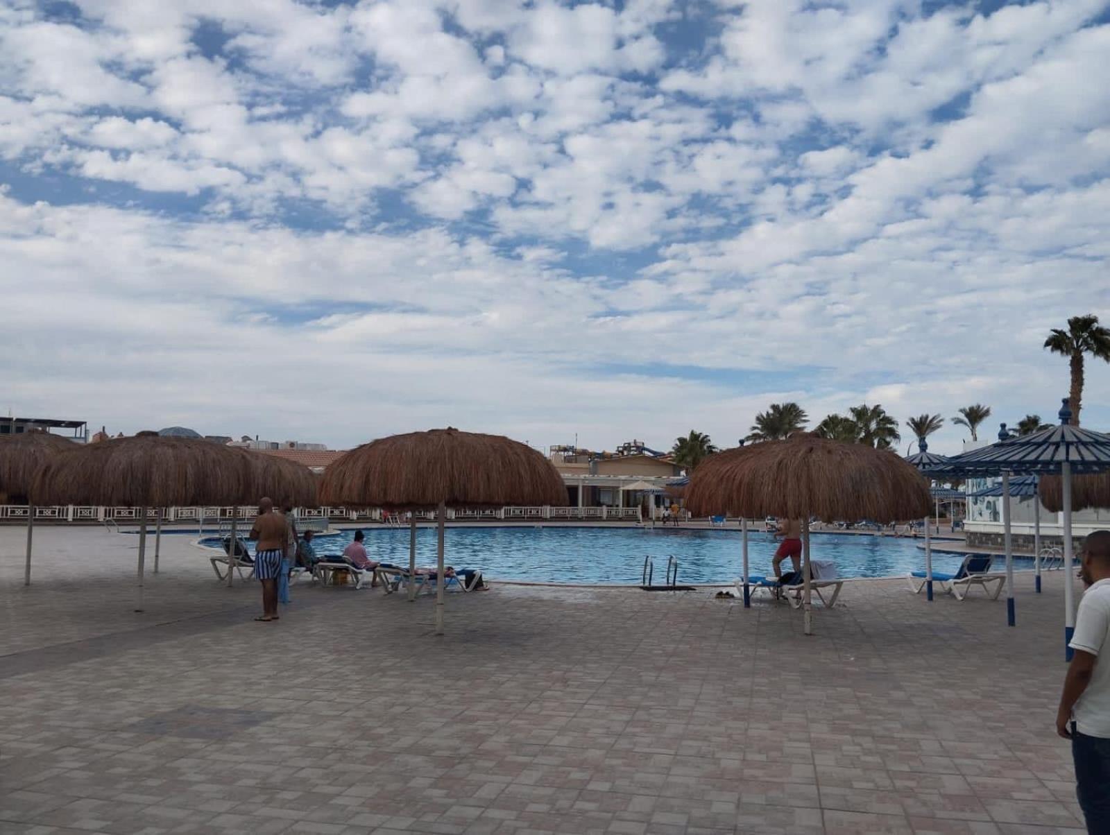 הורגהדה Chalet In Mirage Resort Bay Resort & Aqua Park מראה חיצוני תמונה